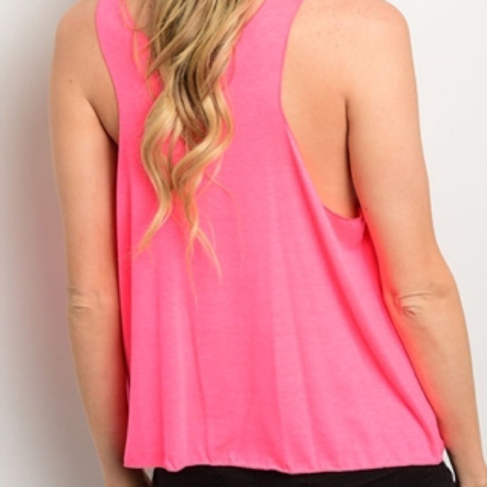 💛HP Pink graphic tee tank - Picture 2 of 2